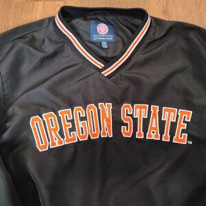 Vintage G-III Carl Banks Oregon State Beavers Pullover Windbreaker Jacket